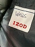 IZOD Solid Black Blazer Size 14R - photo 3