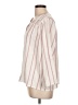 Splendid Stripes Pink 3/4 Sleeve Blouse Size L - photo 5