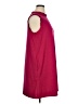 Apt. 9 Solid Burgundy Casual Dress Size XL - photo 4