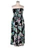 Torrid 100% Polyester Tropical Black Romper Size 1X Plus (1) - photo 1