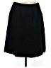 Ann Taylor 100% Wool Solid Black Wool Skirt Size 8 - photo 1