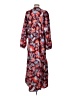 SundayUp 100% Polyester Print Red Casual Dress Size S - photo 2