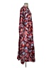 SundayUp 100% Polyester Print Red Casual Dress Size S - photo 4