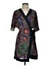 Zara 100% Polyester Paisley Blue Casual Dress Size S - photo 1