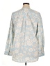 D&Co. Paisley Blue Long Sleeve Blouse Size XL - photo 2