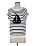 Ann Taylor LOFT Outlet 100% Cotton White Sweatshirt Size S - photo 1