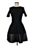Slate & Willow Solid Black Cocktail Dress Size M - photo 1