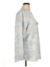 D&Co. Paisley Blue Long Sleeve Blouse Size XL - photo 4