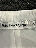 Toby Heart Ginger 100% Polyester White Overall Shorts Size S - photo 3