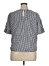 Crown & Ivy Silver Short Sleeve Top Size XL Petite - photo 2