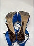 Fendi Color Block Blue Leather Sandals Size EU 39 1/2 - photo 8