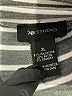 AB Studio Stripes Gray Casual Skirt Size XL - photo 4