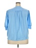 Joie 100% Polyester Blue 3/4 Sleeve Blouse Size XXL - photo 2
