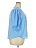 Joie 100% Polyester Blue 3/4 Sleeve Blouse Size XXL - photo 4