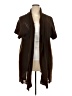 Avenue 100% Acrylic Brown Cardigan Size 26 - 28 Plus - photo 1