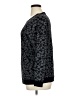 Nina Leonard Print Black Pullover Sweater Size XL - photo 5