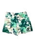 Elevenses 100% Rayon Tropical Green Skort Size 6 - photo 2