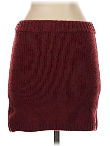 Flat White Casual Skirt (view 2)