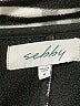 Sebby Stripes Gray White Coat Size M - photo 6