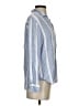 Rails Stripes Blue Long Sleeve Button-Down Shirt Size S - photo 4