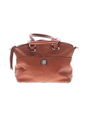 Piazza Leather Satchel (view 1)