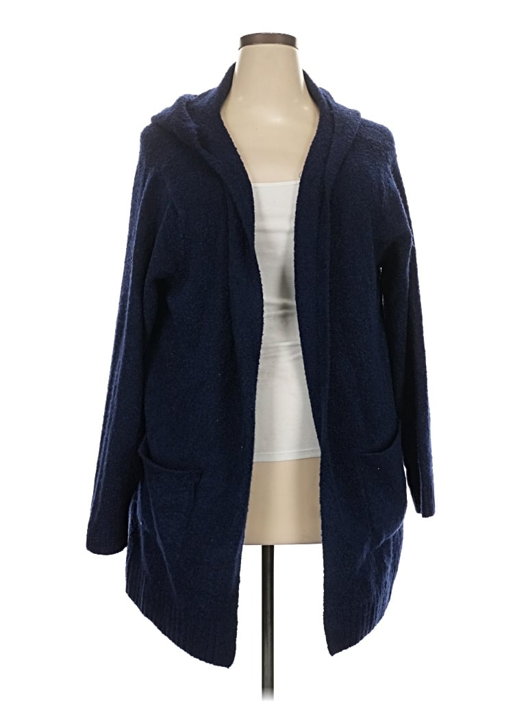 Evans Cardigan Sweater In Blue