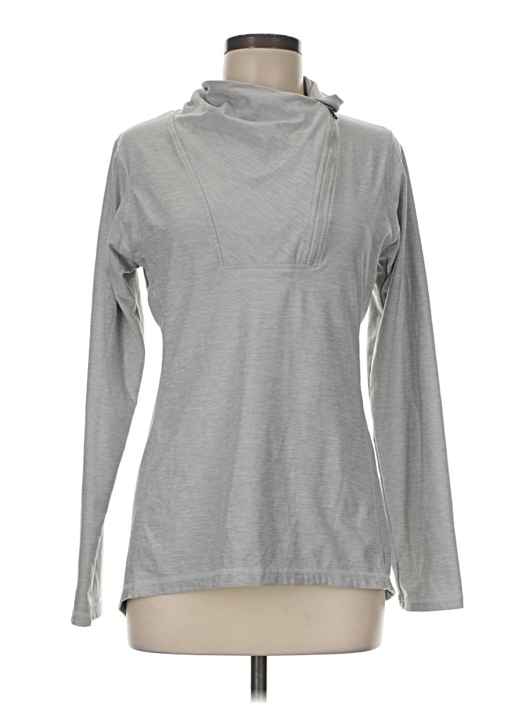 Pre-owned New Balance Turtleneck Sweater In Gray