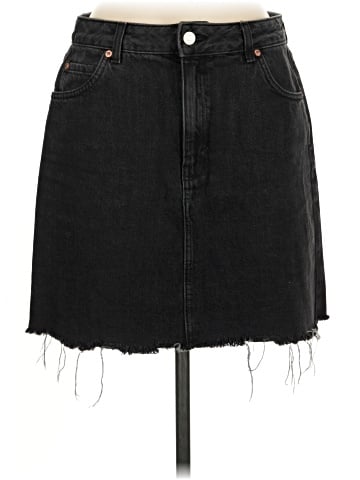 Topshop Denim Skirt (view 1)