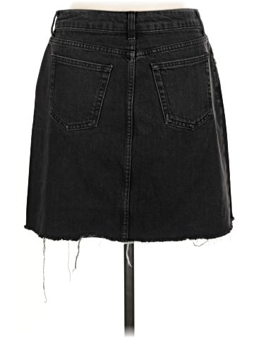 Topshop Denim Skirt (view 2)