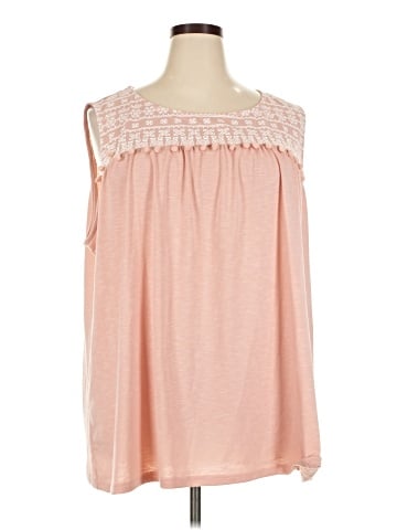 BLOOMCHIC Sleeveless Blouse (view 1)