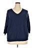 PREMISE Blue Pullover Sweater Size 2X - photo 1