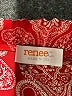 Renee C. Red 3/4 Sleeve Blouse Size L - photo 7