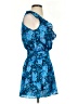 Ramy Brook Paisley Blue Cocktail Dress Size XXS - photo 4