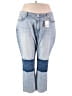 a.n.a. A New Approach Color Block Blue Jeans Size 26 waist - photo 1