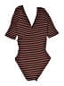 Solid & Striped Brown Bodysuit Size S - photo 2