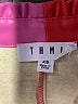 THML Color Block Pink Short Sleeve Blouse Size XS - photo 7