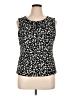 Calvin Klein Black Sleeveless Blouse Size XL - photo 1