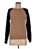 Charter Club 100% Cashmere Color Block Brown Cashmere Pullover Sweater Size M - photo 1