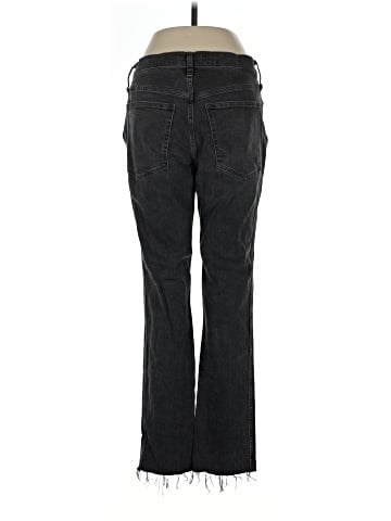 Madewell Mid-Rise Stovepipe Jeans in Armand Wash: Raw-Hem Edition (view 2)