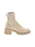 Steve Madden 100% Leather Ivory Ankle Boots Size 7 - photo 1