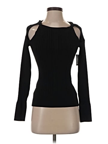 Herve Leger Cutout twisted ribbed bandage top (view 1)