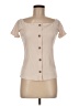Ann Taylor Tan Short Sleeve Blouse Size M - photo 1