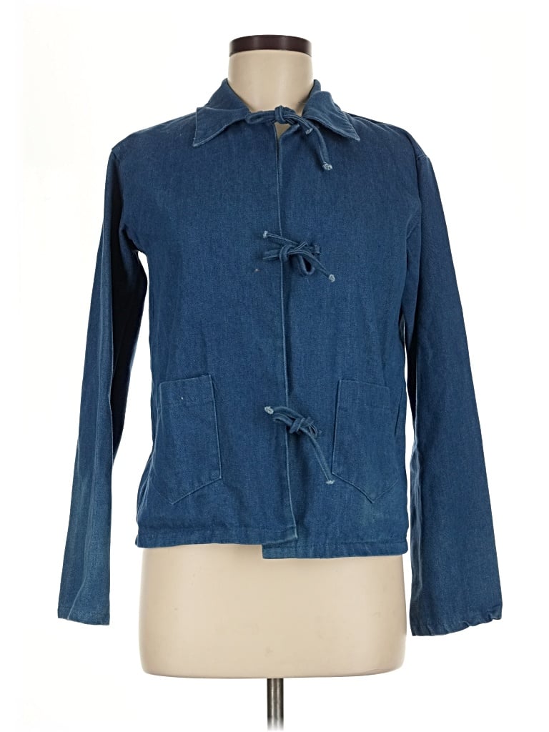 Pre-owned Unbranded Denim Jacket In Blue