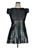 Zac Posen Metallic Silver Cocktail Dress Size 16 - photo 1