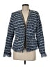 Aqua 100% Polyester Tweed Blue Blazer Size M - photo 1