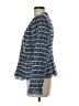 Aqua 100% Polyester Tweed Blue Blazer Size M - photo 5
