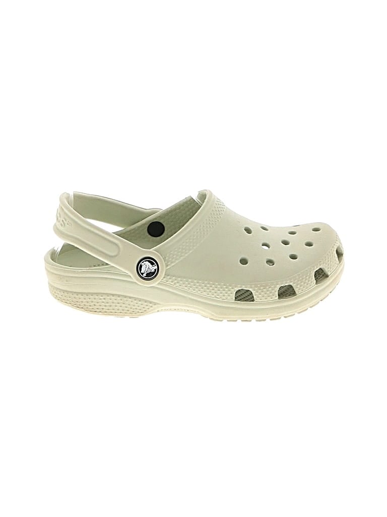 Pre-owned Crocs Kids' Clogs In Green