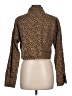 Fashion Nova Animal Print Gold Jacket Size L - photo 2