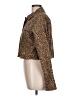 Fashion Nova Animal Print Gold Jacket Size L - photo 5
