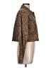 Fashion Nova Animal Print Gold Jacket Size L - photo 4